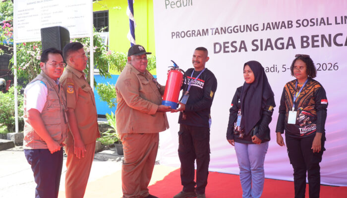 PLN Gelar Program Desa Siaga Bencana di Hamadi, Tingkatkan Kesiapsiagaan Hadapi Ancaman