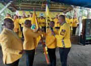 Ketua DPD II Golkar Sarmi Dominggus Catue Resmi Dilantik, Percepat Konsolidasi Menuju Pemilu 2029