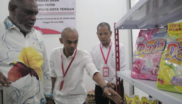 Kopdes Merah Putih Hadir di Koya Tengah, Distrik Muara Tami
