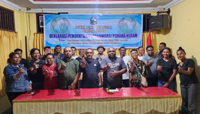 Deklarasi Pemuda Heram “Tong Bersatu Heram Maju” Jadi Basis Konsolidasi Pemuda Menjaga dan Mengawal Pembangunan dan Kenyamanan di Distrik Heram