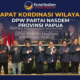 Rakorwil NasDem Papua, JBR Tekankan Konsolidasi dan Gerakan Perubahan