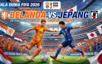 Samurai Biru Bawa Rekor Menjanjikan Saat Tantang Belanda di Grup F