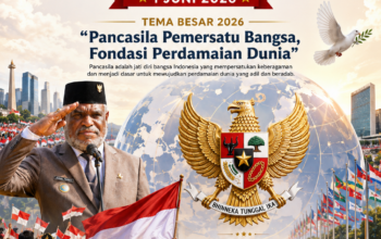 Wali Kota Jayapura Pimpin Peringatan Hari Lahir Pancasila: Pancasila Pemersatu Bangsa dan Fondasi Perdamaian