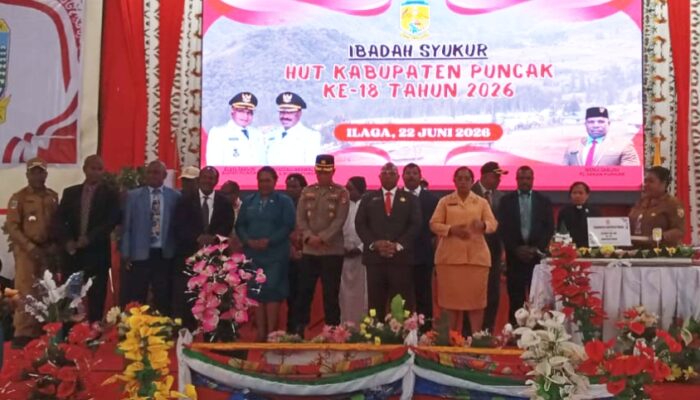 Peringati HUT ke‑18, Pemkab Puncak Tegaskan Komitmen Perkuat Persatuan dan Percepat Pembangunan
