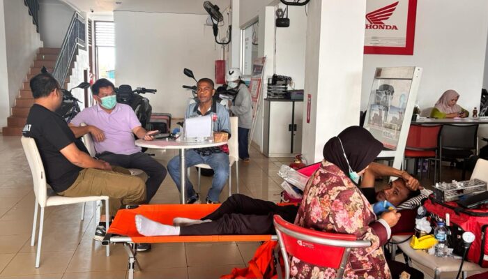 Peringati Hari Donor Darah Sedunia, Astra Motor Papua Gelar Donor Darah di SO Merauke