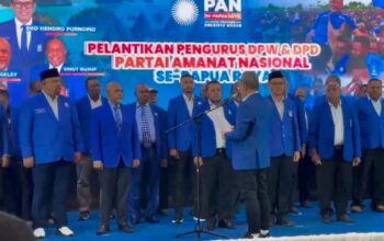 Zulhas Kukuhkan Pengurus PAN Se-Tanah Papua, Dorong Kader Papua Menuju DPR RI