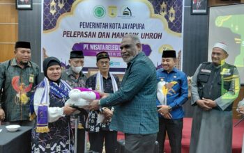 Pemkot Jayapura berangkatkan 16 peserta umrah di Tanah Suci Makkah