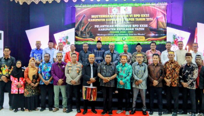 Musda VI BPD KKSS Kepulauan Yapen Dibuka Resmi, Bupati Benyamin Arisoy: KKSS Bukan Sekadar Wadah, Melainkan Kekuatan Sosial Nyata