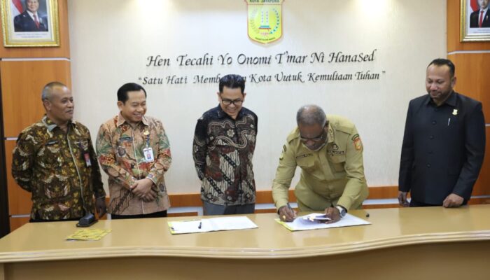 Perkuat Pencegahan Korupsi, Pemkot Jayapura Bahas Tata Kelola Dana Otsus dan APBD Bersama KPK