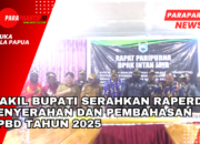 Wakil Bupati Serahkan Raperda Penyerahan dan Pembahasan APBD Tahun 2025