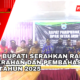 Wakil Bupati Serahkan Raperda Penyerahan dan Pembahasan APBD Tahun 2025
