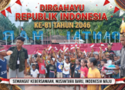 Tokoh Adat, Mahasiswa KKN dan Warga Kampung Serui Laut Semarakkan HUT RI ke-81 dengan Bakti Sosial dan Perlombaan