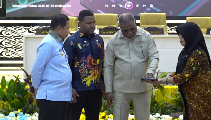 Wali Kota Abisai Rollo Luncurkan Aplikasi Smart City, Wujudkan Tata Kelola Pemerintahan Jayapura Berbasis Data Terintegrasi
