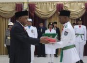 Pengukuhan Paskibraka Yapen 2026, Bupati Benyamin Arisoy: Bukan Sekadar Seremonial, Melainkan Amanah dan Kehormatan