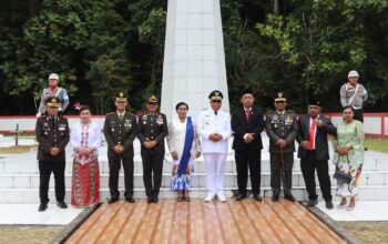 Ziarah Ke TMP, Bupati Yapen Benyamin Arisoy : Tidak Melupakan Jasa Para Pahlawan
