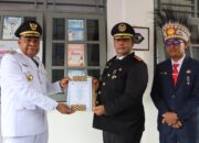 Bupati Yapen Benyamin Arisoy, Resmikan Klinik Pratama Lapas Kelas IIB Serui, Pada Momen HUT RI ke-81