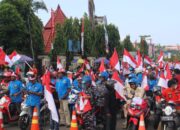 Semarak HUT RI ke-81, Pemkot Jayapura Gelar Pawai Merah Putih Darat dan Laut: Tegaskan Jayapura Bagian Tak Terpisahkan NKRI