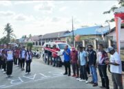 Semarak HUT RI ke-81, Polda Papua Barat Daya dan Sahabat Polisi Gelar Gerak Jalan Indah