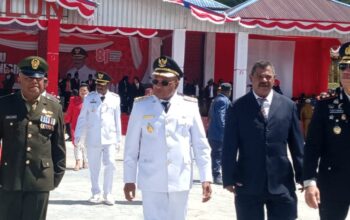 Bupati Puncak Elvis Tabuni: Upacara HUT RI ke-80 Berjalan Aman dan Damai, Puncak Aman