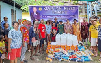 Reses di Tiba-Tiba, Alberth Merauje Tampung Keluhan Warga soal Air Bersih dan Infrastruktur