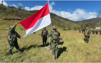 Pertama Kalinya, HUT RI ke-81 Diperingati di Distrik Ugimba, Wilayah Bekas Markas TPNPB-OPM Intan Jaya