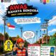 HUT RI ke-81: Awas Pemasangan Atribut Kemerdekaan Dekat Kabel Listrik!