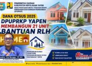 Bersumber Dari Dana Otsus 2025, DPUPRKP Yapen Bangun 21 Unit Bantuan Rumah Layak Huni Tahun 2026 Masih Dalam Proses Pembangunan