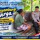 Menyambangi Warga, Bhabinkamtibmas Kelurahan Serui Jaya, Brigpol Asrul Terus Menjaga Kamtibmas