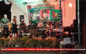 Jelang Papua Reggae Festival XI di Nabire, Tiga Band Reggae Jayapura Gelar Konser Amal di Kotaraja