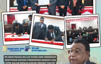DPRK Yapen Sahkan 2 Perda Pada Perubahan APBD 2026 Pemda Yapen
