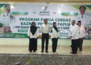 423 Pelajar dan Mahasiswa di Papua Terima Bantuan Pendidikan Baznas