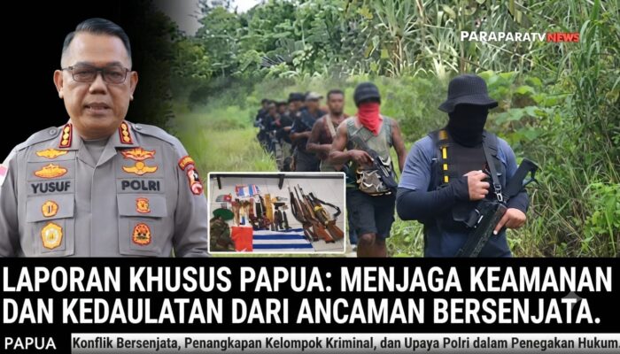 Satgas Damai Cartenz Dalami Peran Lima Orang, Senjata dan Amunisi Diamankan di Keerom