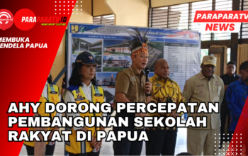 AHY Dorong Percepatan Pembangunan Sekolah Rakyat di Papua