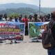 Aliansi Pemuda dan Masyarakat Papua Peduli Demokrasi datanggi Kantor Kejaksaan Tinggi Papua