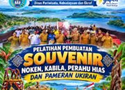 Lestarikan Budaya & Dorong Ekonomi Kreatif, Disparbud Yapen Gelar Pelatihan Noken Kabila dan Perahu Hias