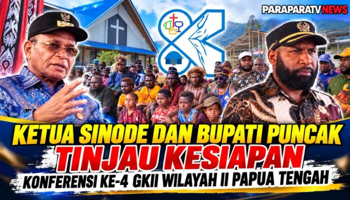 Ketua Sinode dan Bupati Puncak Tinjau Kesiapan Konferensi ke-4 GKII Wilayah II Papua Tengah