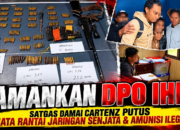 Amankan DPO IHB, Satgas Damai Cartenz Putus Mata Rantai Jaringan Senjata dan Amunisi Ilegal