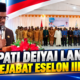Bupati Deiyai Lantik 45 Pejabat Eselon III dan IV