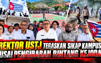 Rektor USTJ Tegaskan Sikap Kampus Usai Pengibaran Bintang Kejora